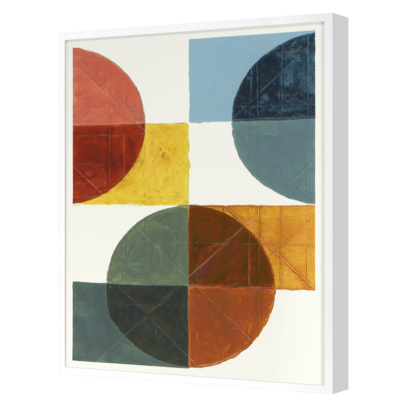 Summer Vibes Print by Andy Burgess, 24" H x 18" W x 1.25" D, White Framed