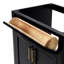 Base de meuble-lavabo simple en bois massif 42 po Osoria-121091476