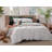 Bedsure Gingham Duvet Cover Set, 100% Washed Cotton Duvet Cover Queen, PureWoven with Reversible Yarn‑Dyed Design & Double‑Stitch Craft（Set of 3）-125055404-125055403