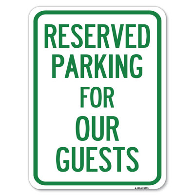 Reserved Parking For Guests/23099