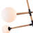 Capilano - Chandelier - 4-Light - Black