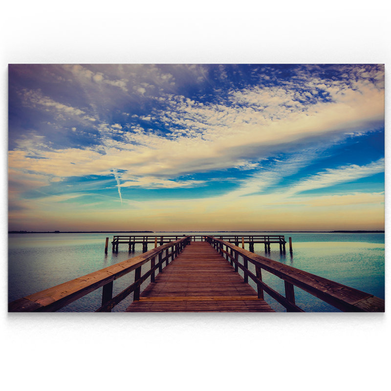 " Sunrise Magic ", 32" H x 48" W x 1.5" D, Wrapped Canvas