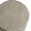 Table d'appoint ronde Verstara Modern Fiberstone avec finition brossée-1119633281