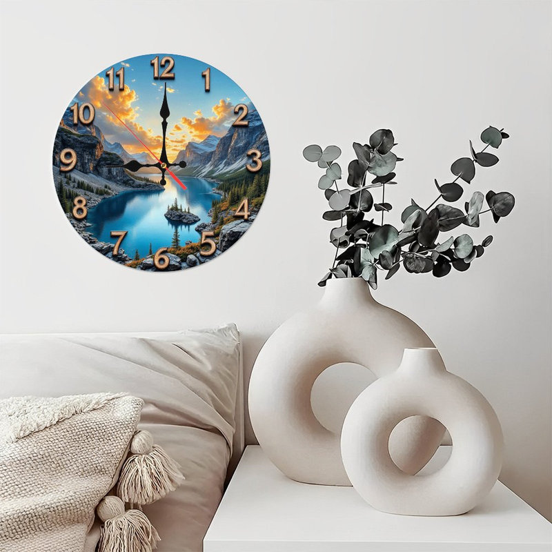 Horloge Cosmic Swirl