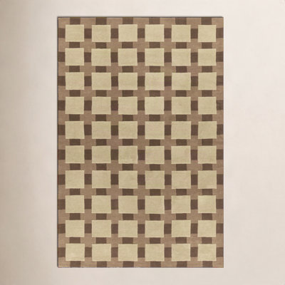 Bauhaus Hand Tufted Geometric Rug