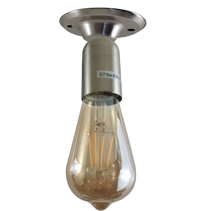 Northledge Semi Flush Mount, Silver 