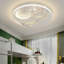 Flush-mounted LED Ceiling Light, 1 Bulb, 50 cm-115269626-115269627