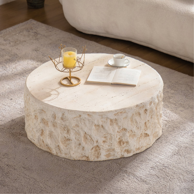Table basse ronde Mgo Mid-Century