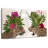 Brampt Hot House Leopards Pair Pink Green-107707326