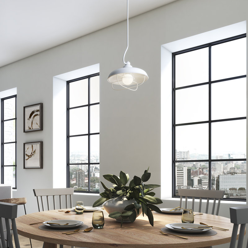 Modern Farm 1 - Light Single Dome Pendant, Moderne Brushed Gold