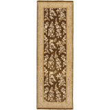 Hand Knotted Oriental Area Rug in Brown/Beige