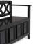 Banc de rangement en bois massif Amherst-1551120042