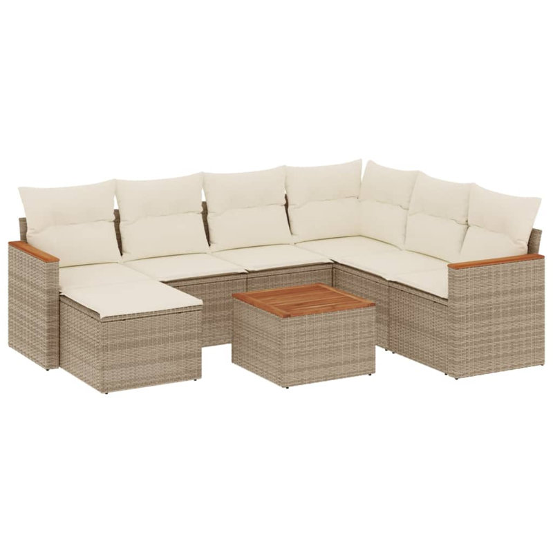 Ensemble de canapé de jardin Vidaxl