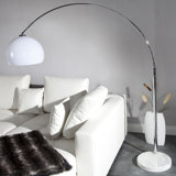 Ioanna 175cm Chrome Arched Floor Lamp