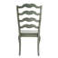 Ensemble de salle à manger 5 pièces à dessus arrondi en bois massif 45 po avec chaises françaises Fortville-1455191445-1455191444