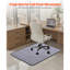 Tapis de chaise de jeu 36 po x 48 po, velours côtelé doux, réduit le bruit de roulement, surface en velours côtelé antidérapant facile à entretenir, idéal pour les bureaux