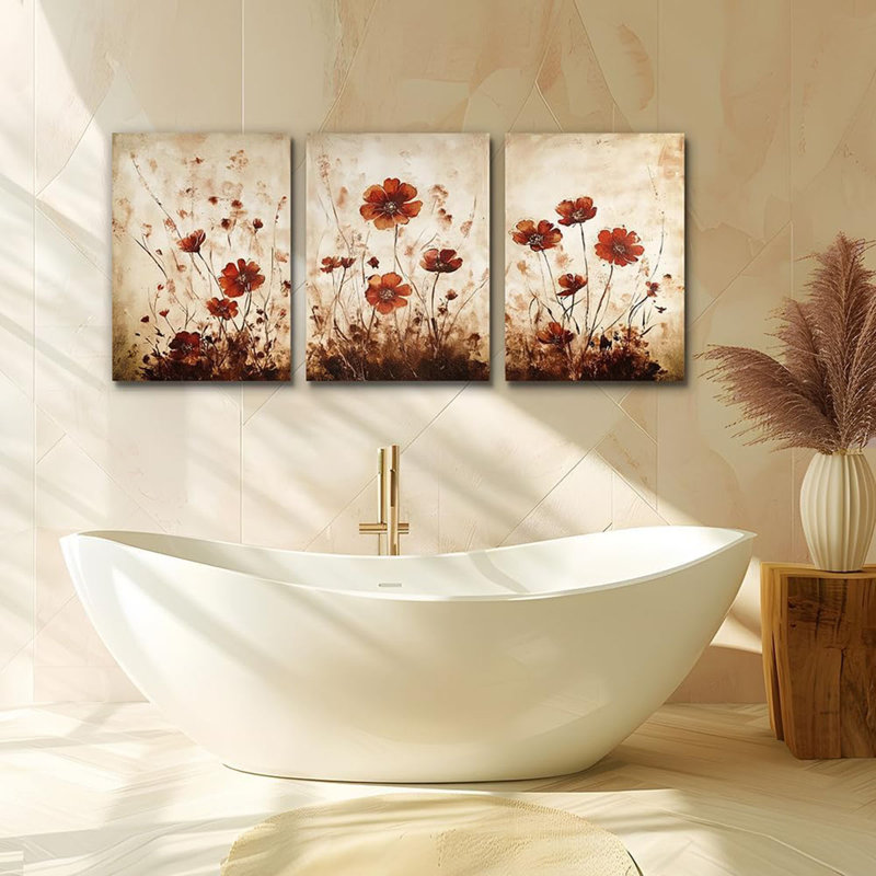 3 Piece Wrapped Canvas Print