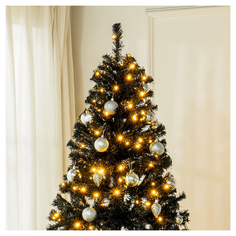 Arbre de Noël artificiel 7,5 pi avec lumières intégrées 7,5 pi