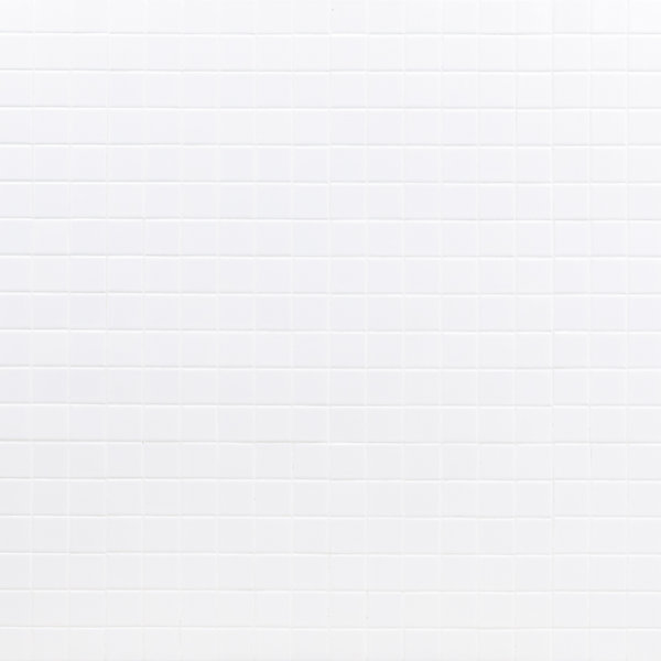 Segment Blanc 12 in. x 12 in. Porcelain Mosaic Floor and Wall Tile