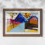 Rue Kochel Straight, 1909 - Wassily Kandinsky - Estampe encadrée sur mesure-1859055431-1859055538-1859055539