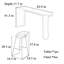 Petite table haute et chaise-110831901