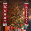 Décorations de Noël Merry Christmas Banner