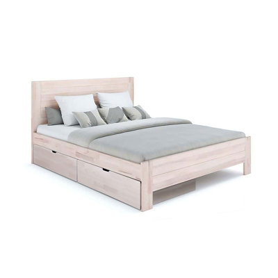 Lit plateforme avec tiroirs de rangement Lux