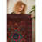 Premium Cotton Area Rug, 3.3 x 9.8 ft | 100% Antibacterial, Non-Slip PVC Underside | Soft Pile Height: 0.4 in, Total Thickness: 0.3 in | Machine Washable, Claret Red, Camel & Green | Perfect for Living Room & Bedroom Décor-112936609