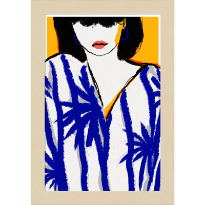 Summer Memories by Treechild  Wood Framed Wall Art Print