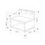 40cm W Manufactured Wood Bedside Table-324573855