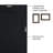Aldrich Wood Flat Wall Mirror