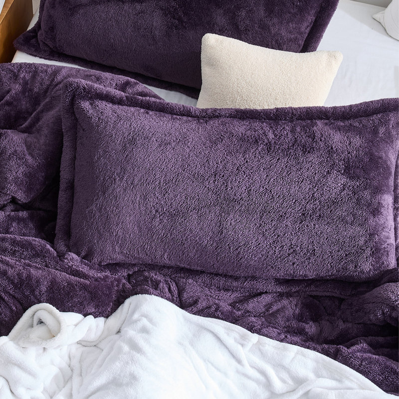 Taie d'oreiller simple The Original Plush - Coma Induction, Simple extra long, Vert