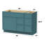 Base de meuble-lavabo simple 48 po seulement-97571434