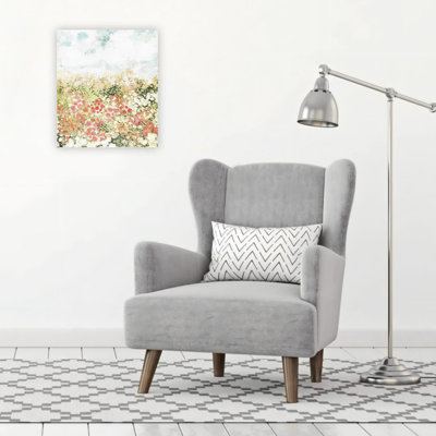 «Green Vintage Spring Flower», 20 x 24 po, art mural sur toile