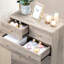 Commode haute 5 tiroirs Rustic Gray