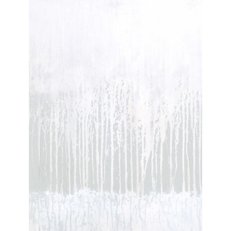 " White Drips With Grey ", 16'' H x 12'' W x 1.25'' D