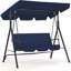 3 Person Porch Swing with Canopy-426960078