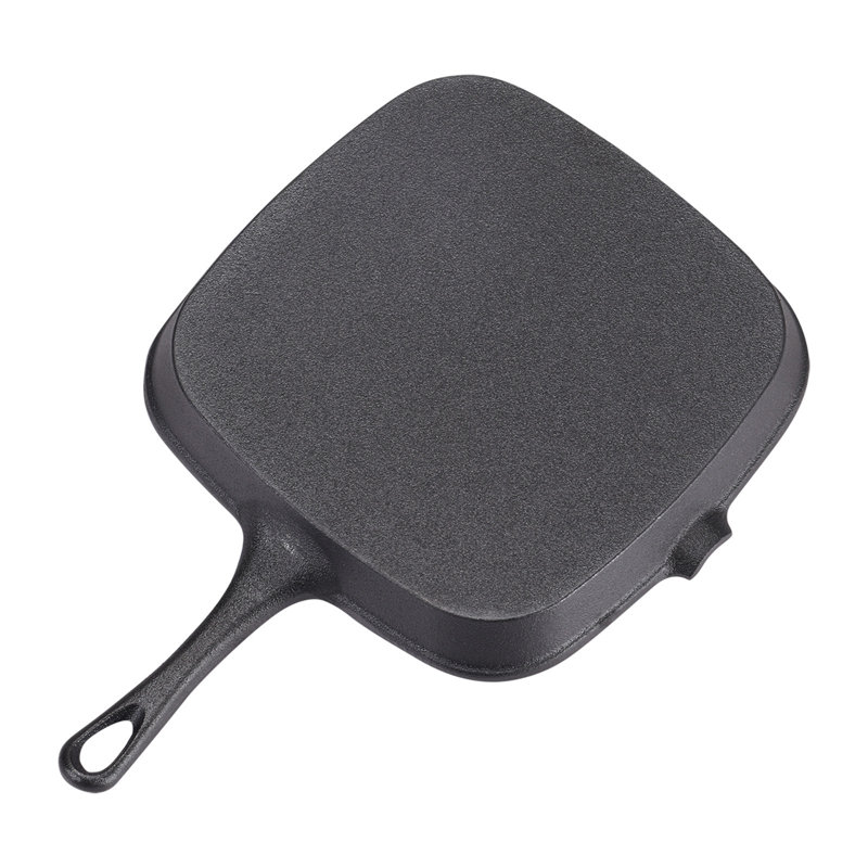 23.5cm Iron Grill & Griddle Pan