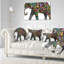 Oreiller Floral éléphant Joyeux Animal