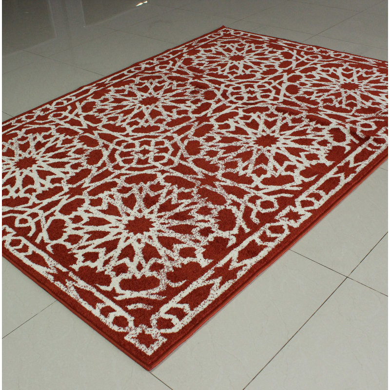 Tapis terre cuite area Bonner, 3 pi x 5 pi