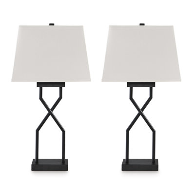 Lampe de table en métal Shondrea