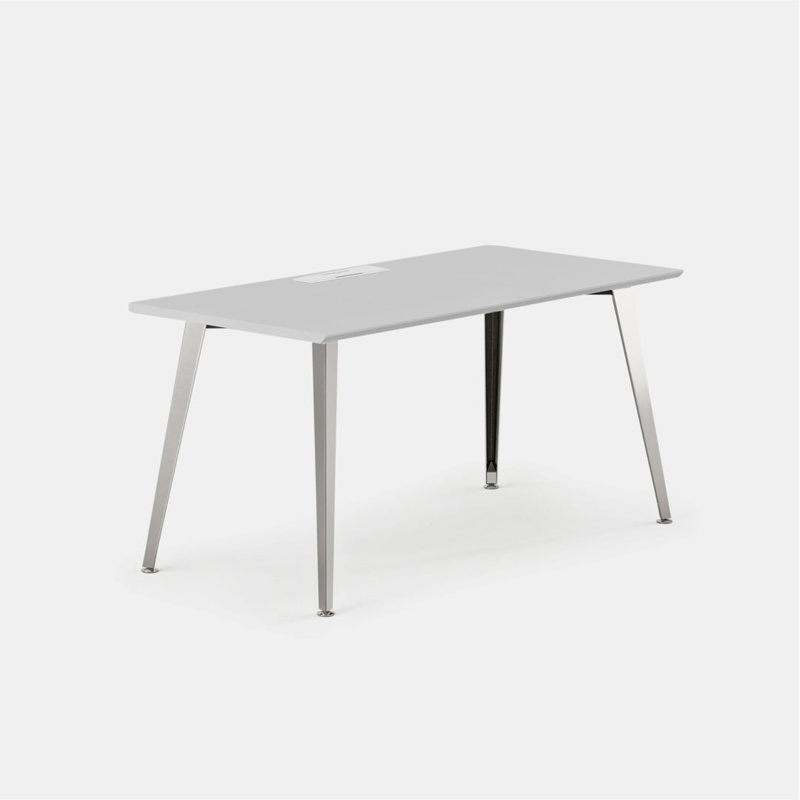 Office Desk, 30" H x 60" W x 30" D, Mirror, Fog