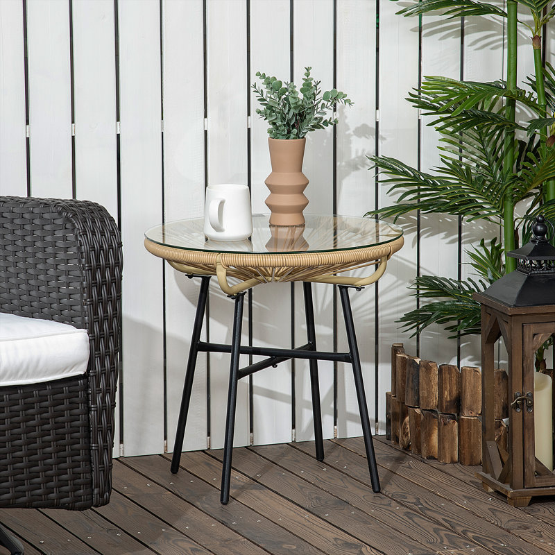 Table d'appoint ronde 19,7 po Kaysen