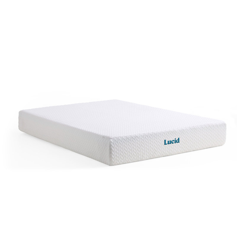 Lucid SureCool™ Firm Cooling Gel Infused 10" Memory Foam Mattresses, Full, Full / Double, 10"