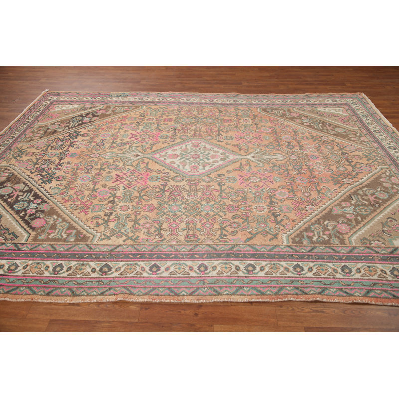 Tapis à motif géométrique traditionnel 7 x 10
