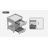 Conch Tray Top 2 - Drawer End Table and Built-In Outlets