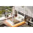 Wood LED Canopy Bed ,Canopy Platform Bed With Support Slats, No Box Spring Needed-2003134470