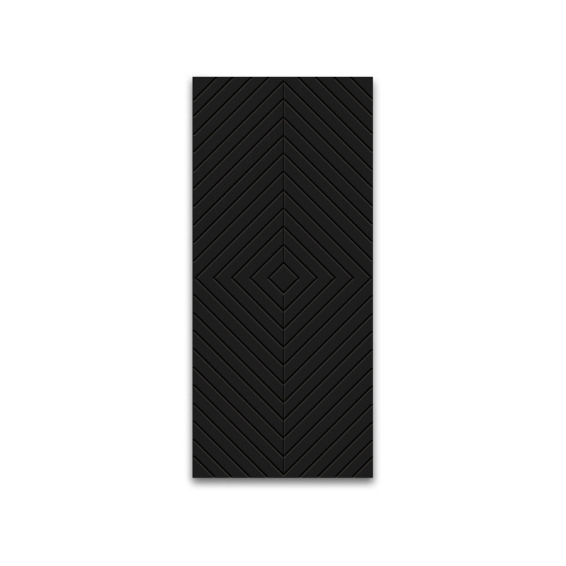 Porte standard lambrissée, Noir anthracite, 42 po x 84 po