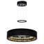 Lustre à DEL noir mat - Plafonnier moderne à intensité variable minimaliste-1172230942-1172230941
