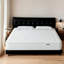 Matelas Matelas en mousse viscoélastique gélifiée de 12 pouces dans une boîte Support de bord solide avec ressorts ensachés individuellement Matelas hybride mi-ferme Certifié Certipur-us Blanc-1735571954